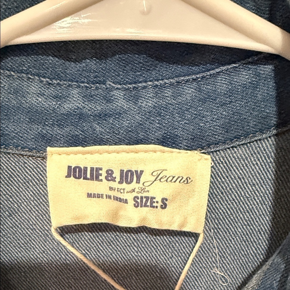 Stylish Blue Denim Mini Dress - Picture 2 of 7